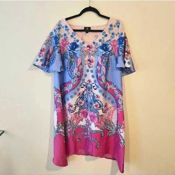 JM Collection Caftan Dress - Picture 1 of 4